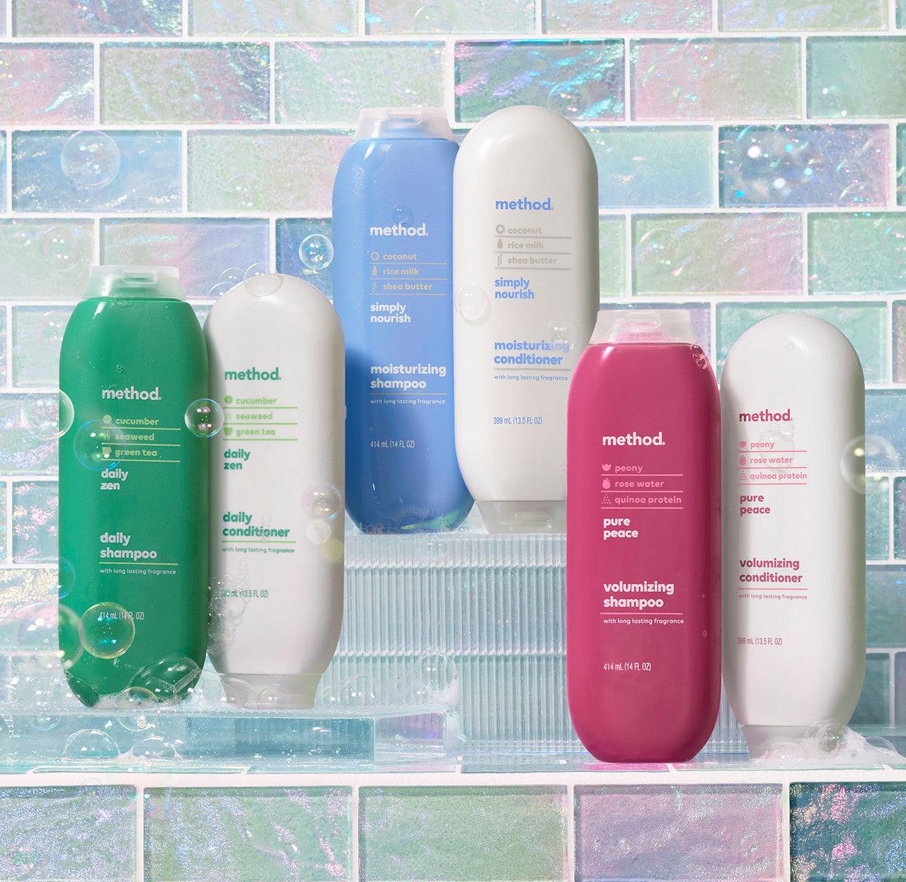 volumizing shampoo + conditioner bundle - pure peace. 27.5 fl oz