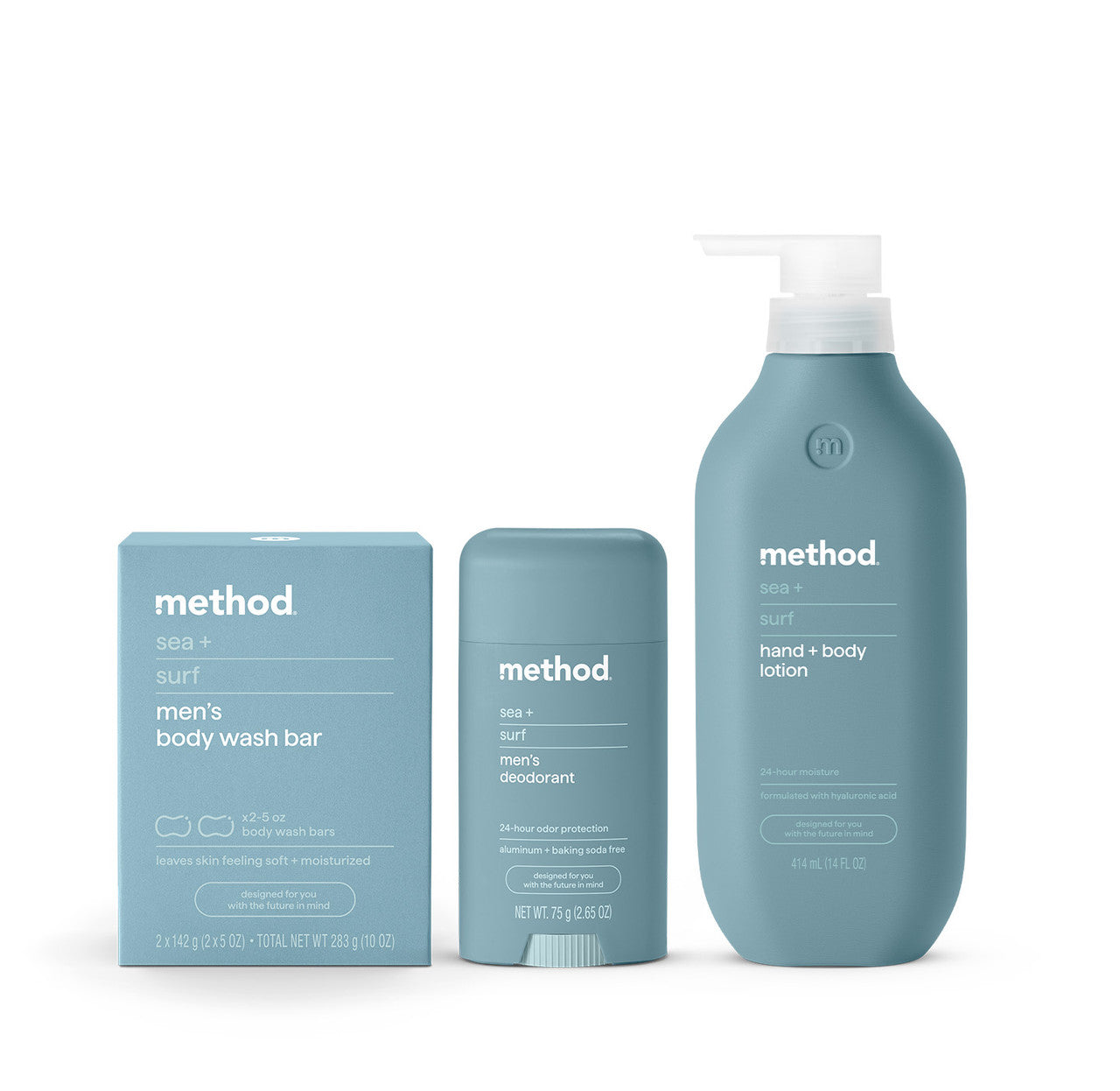 men body bundle - sea + surf. 26.65 oz