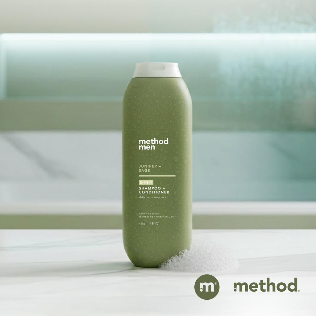 men 2-in-1 shampoo + conditioner - juniper + sage. 14 fl oz