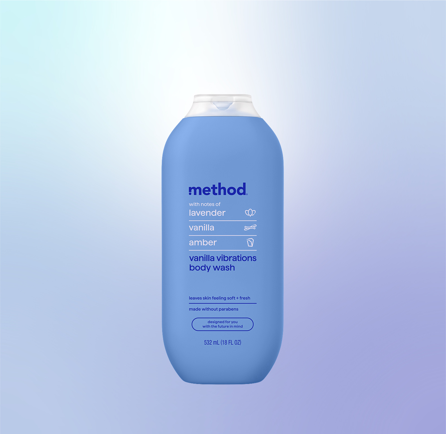 body wash - vanilla vibrations. 18 fl oz