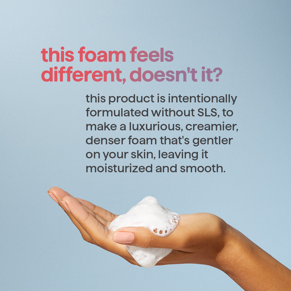 dream foam | foaming body wash - sea spray + salt air. 13.5 fl oz