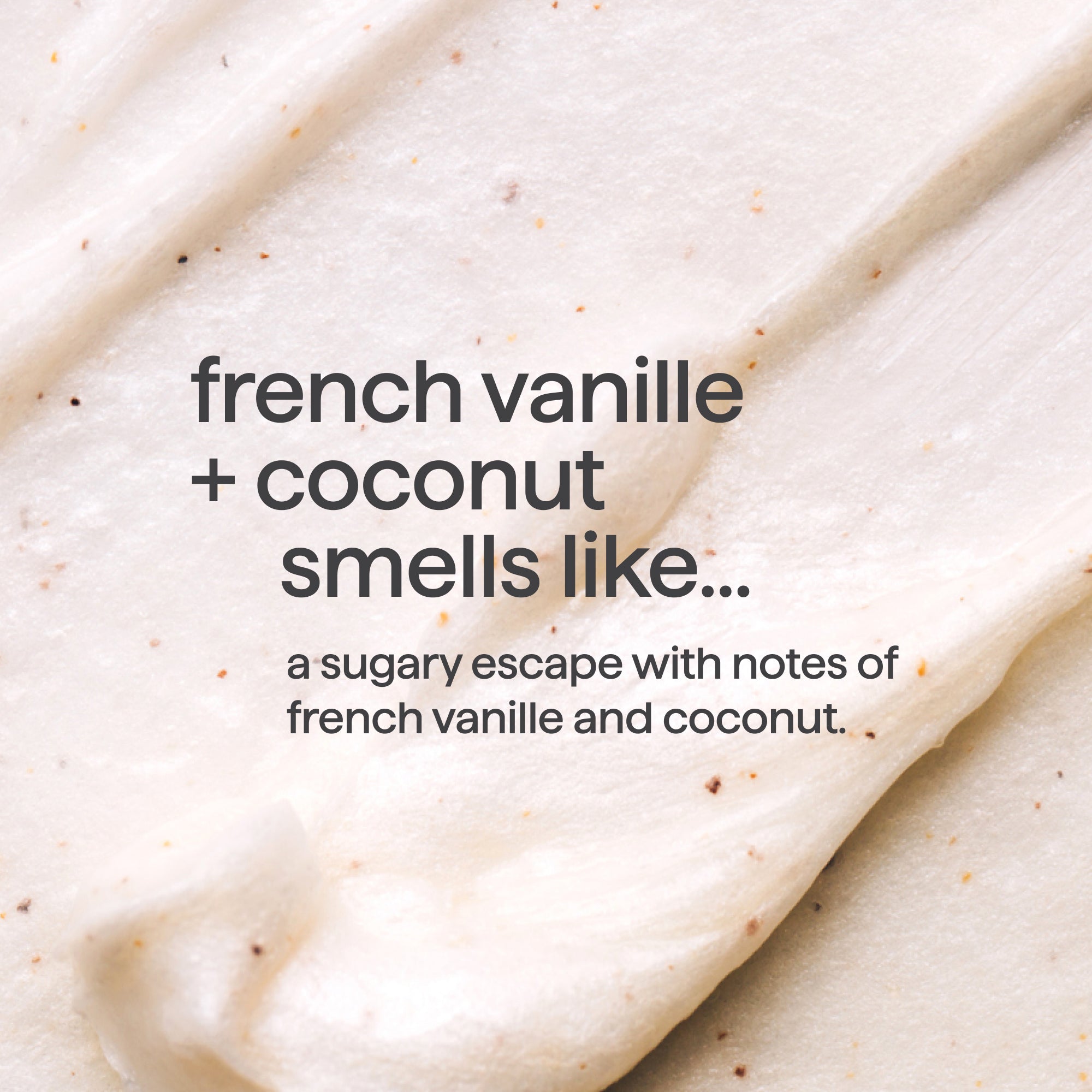body + hair mist - french vanille + coconut. 8 fl oz