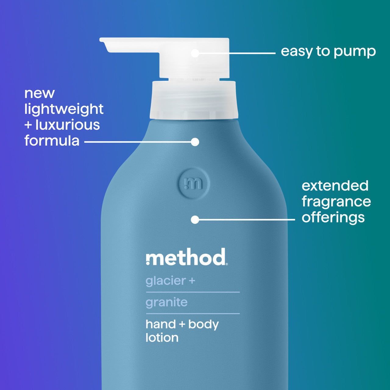 body lotion - glacier + granite. 14 fl oz
