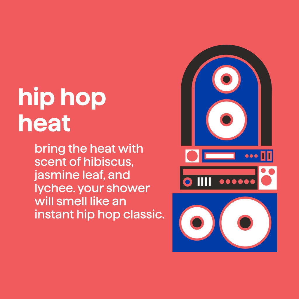 body wash - hip hop heat. 18 fl oz