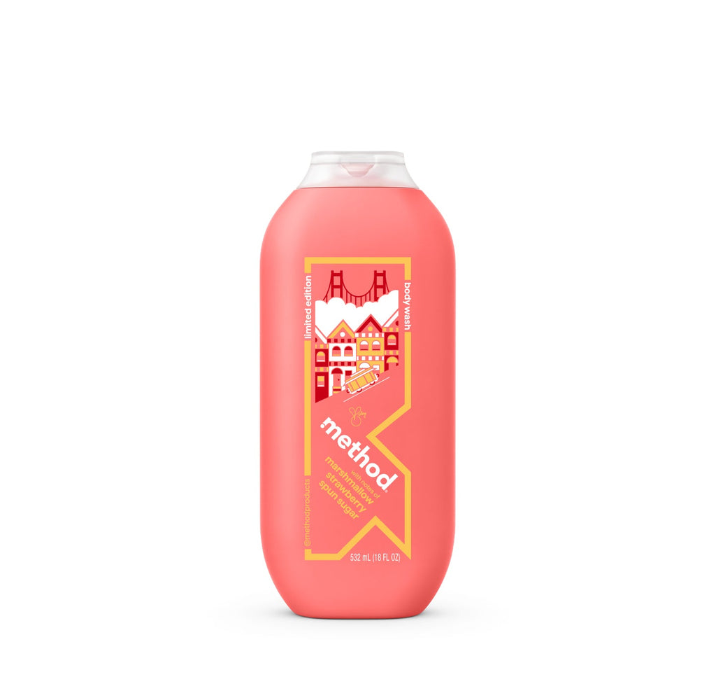 limited edition body wash. artist collection. san francisco