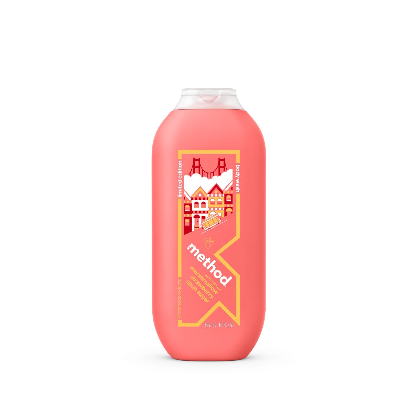 limited edition body wash. artist collection. san francisco