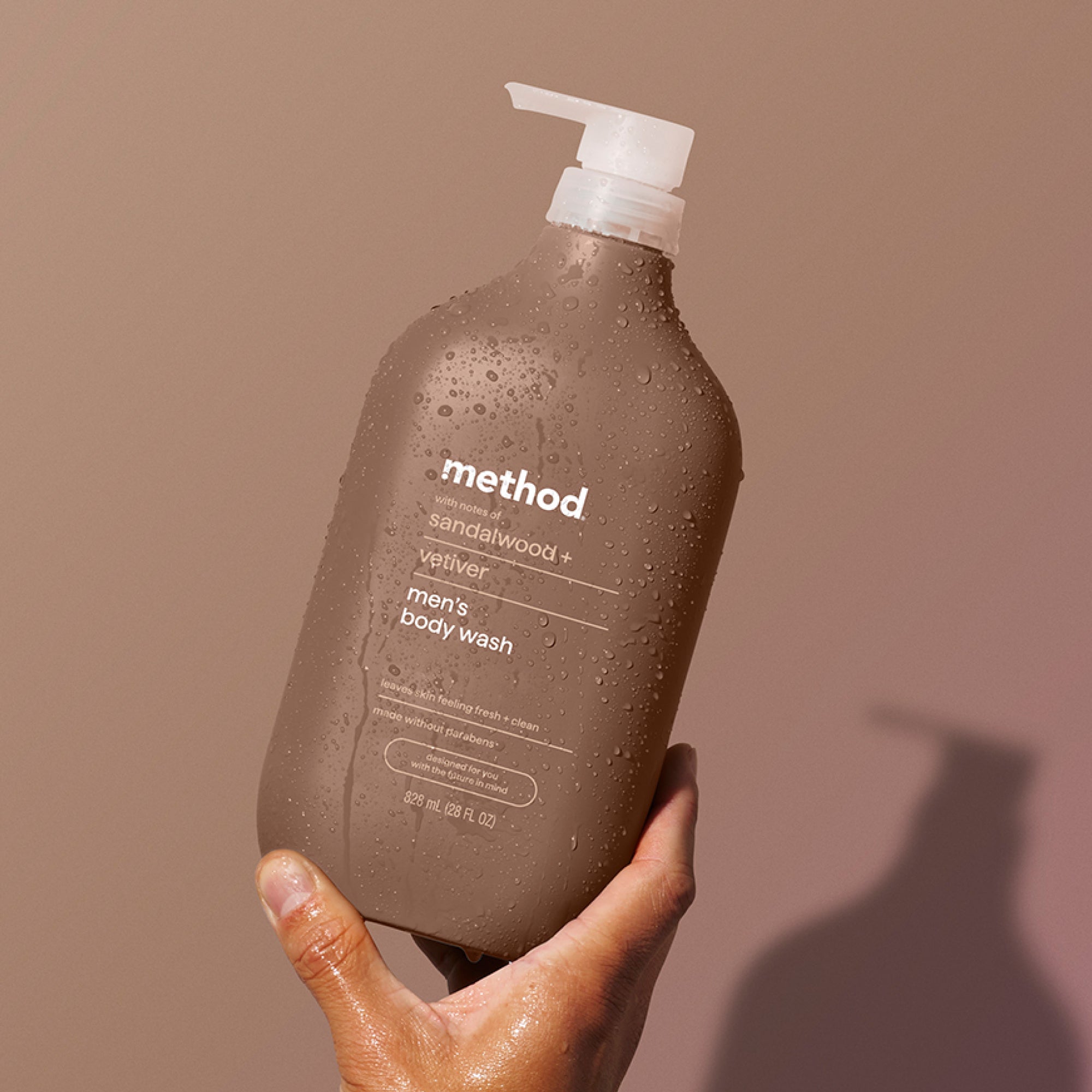 body wash - sandalwood + vetiver. 28 fl oz