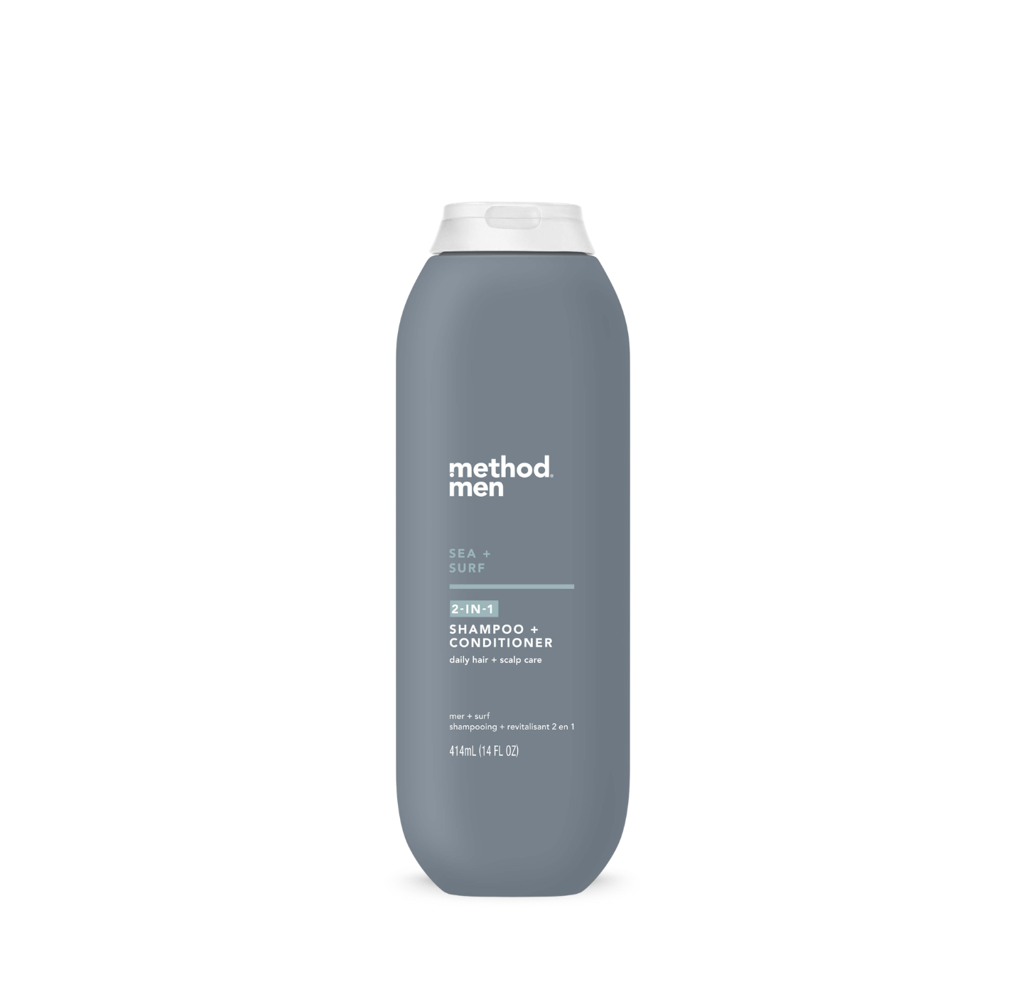men 2-in-1 shampoo + conditioner - sea + surf. 14 fl oz