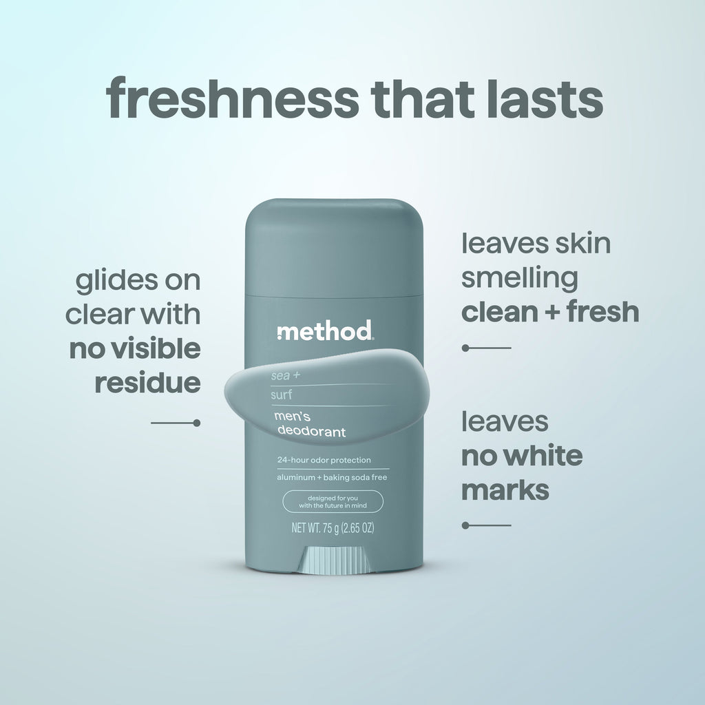 deodorant - sea + surf. 2.65 oz