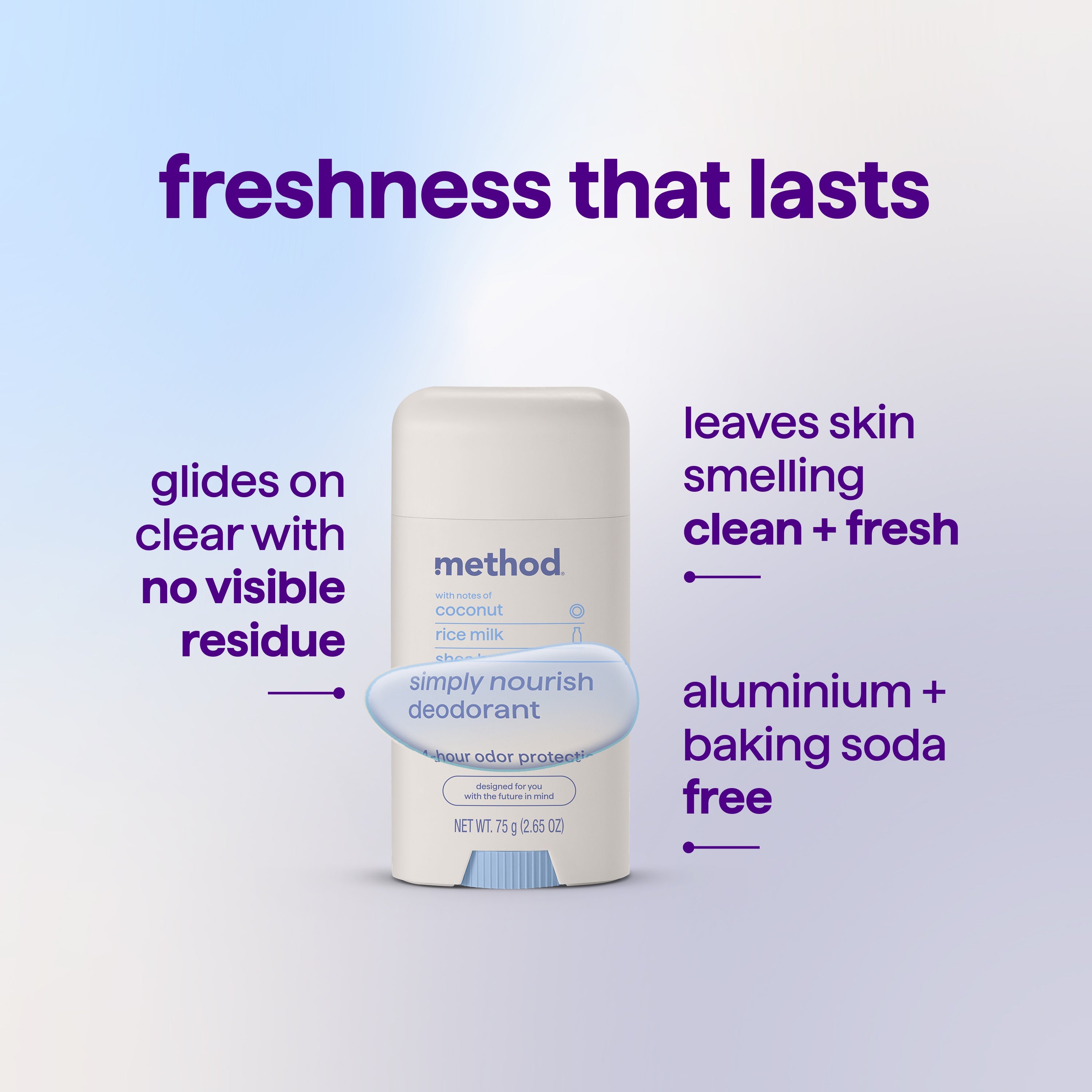deodorant - simply nourish. 2.65 oz