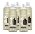 vetiver + amber gel hand wash refill 5-count bundle. 170 fl oz