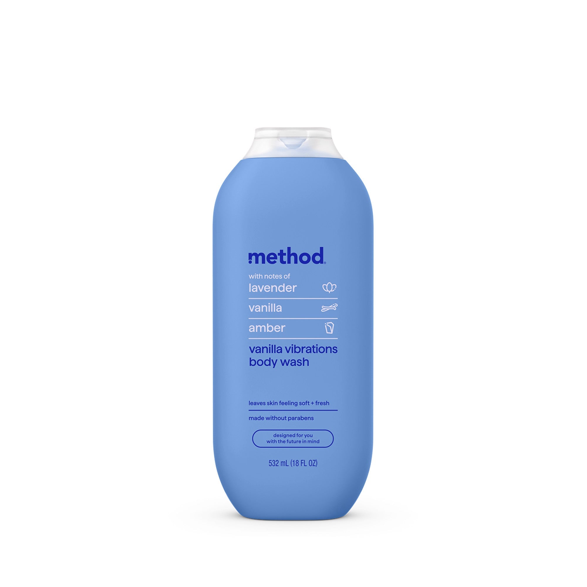 body wash - vanilla vibrations. 18 fl oz